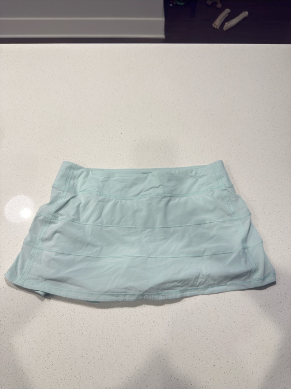 lululemon athletica mint Pace Rival athletic skort